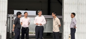 浩吉铁路公司总经理黄鑫一行莅临荆门国际内陆港调研指导工作
